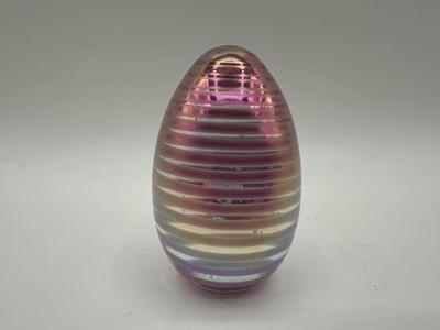 Signed Art Glass Egg