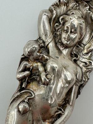 Sterling Reed and Barton “Love Disarmed” Serving Spoon & Flatware
