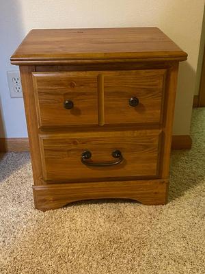 2 DRAWER NIGHT STAND
