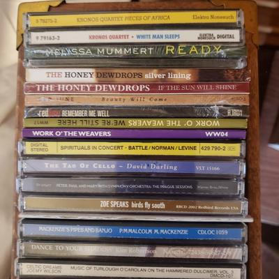 Wooden CD Storage Units, 300+ CDs, and More (O-DZ)