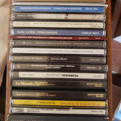 Wooden CD Storage Units, 300+ CDs, and More (O-DZ)