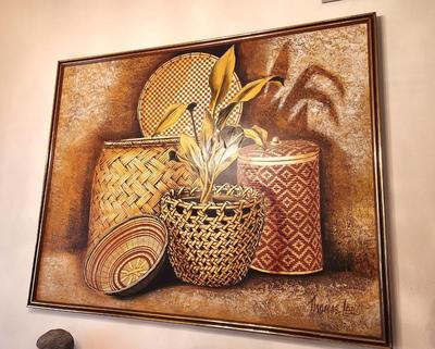 Lot #40 70's Original PostModern BOHO Image - signed Thomas Lee