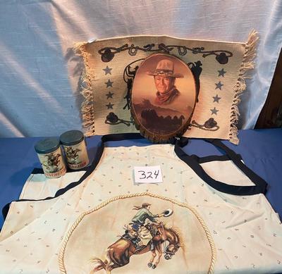 Apron and John Wayne