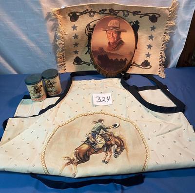 Apron and John Wayne