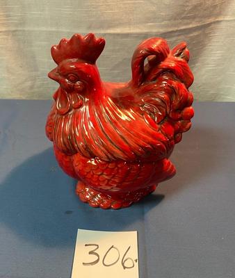 Cracked Chicken Cookie Jar