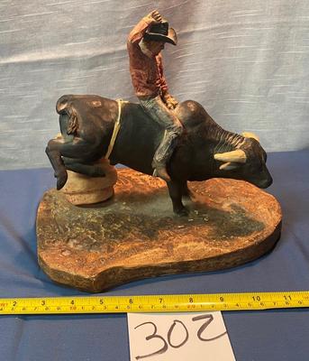 P. Kennedy signed Bull Riding