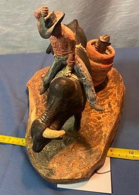 P. Kennedy signed Bull Riding