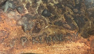 P. Kennedy signed Bull Riding