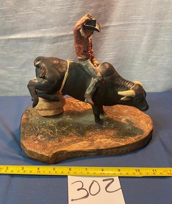 P. Kennedy signed Bull Riding