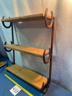 Horse Shoe Shelf