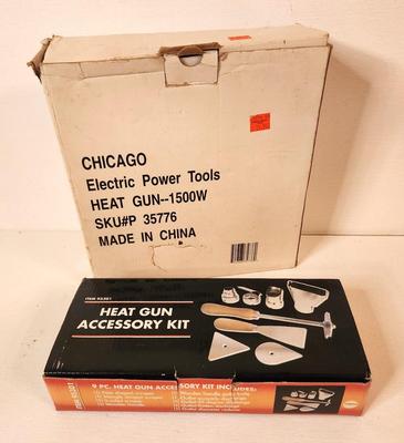 Lot #41 Heat Gun & Accessory Set in Box