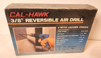 Lot #42 CHL-Hawk 3/8" Reversible Air Drill - new in box