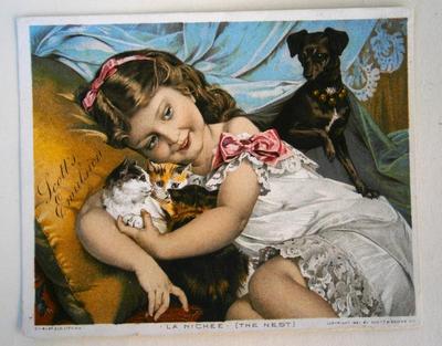 "SCOTT'S EMULSION" Trade Card