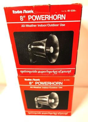 Lot #54 2 New in Box 8" Power (Bull) Horns