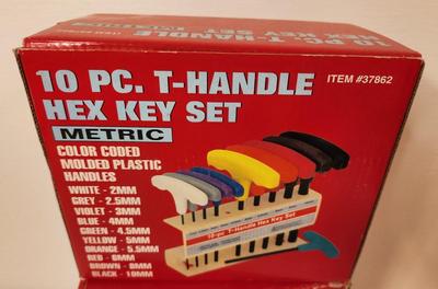 Lot #57 Lot of 2 HEX Key sets - new in box - Metric & SAE