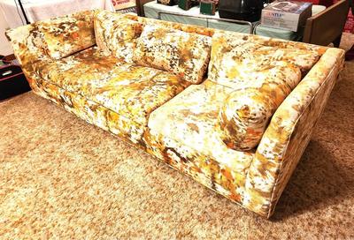Lot #62 1970's sofa - OMG!