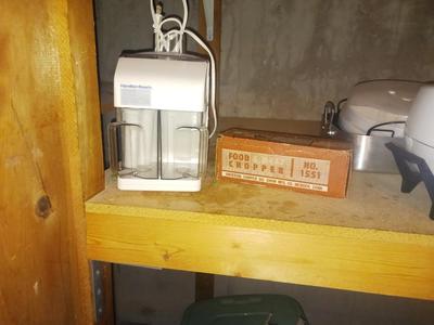 HAMILTON BEACH JUICER, FOOD CHOPPER