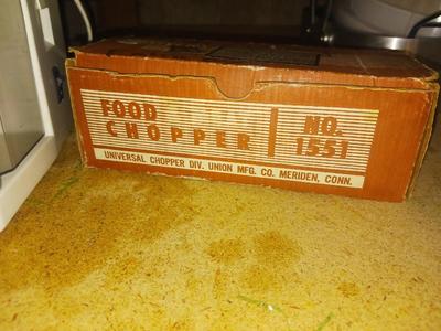 HAMILTON BEACH JUICER, FOOD CHOPPER