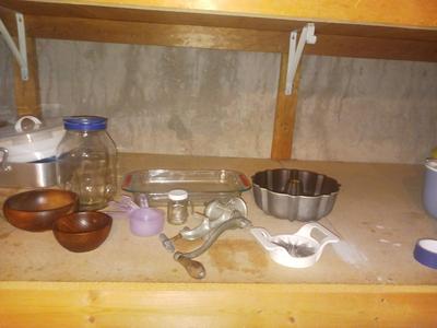 CLIMAX FOOD GRINDER, SUN TEA JUG, BUNDT PAN AND MORE