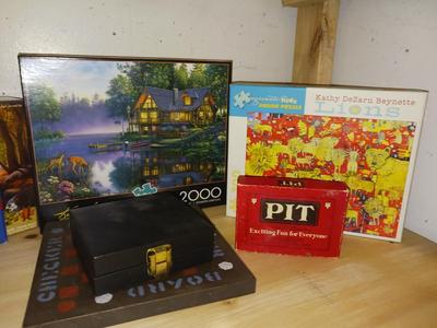 PUZZLES. SKIPBO, CHECKERS AND MORE