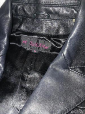 SMALL LEATHER COAT, TWO NEW TURTLE NECK SWEATERS