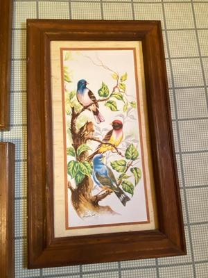 ADORABLE LITTLE BEAR AND BIRD WALL DECOR