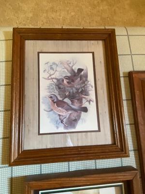 ADORABLE LITTLE BEAR AND BIRD WALL DECOR