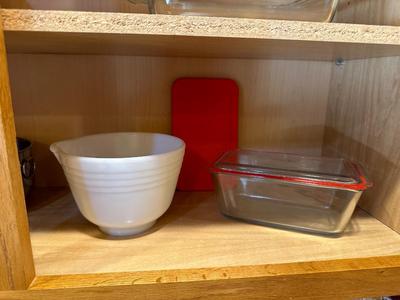 3 PC STAINLESS STEEL BOWLS, OVEN TO FRIDGE BAKING DISH