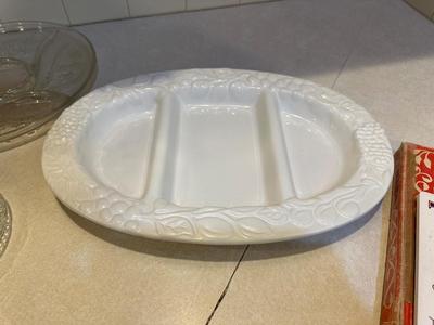 SERVING PIECES AND COOK BOOKS