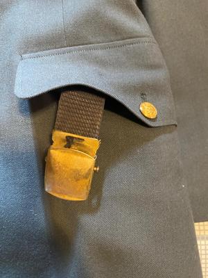 VINTAGE ARMY GREEN DRESS UNIFORM 36 SHORT