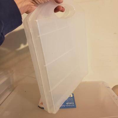 Sterilite Smaller Clear Storage Containers and More (B1-KD)