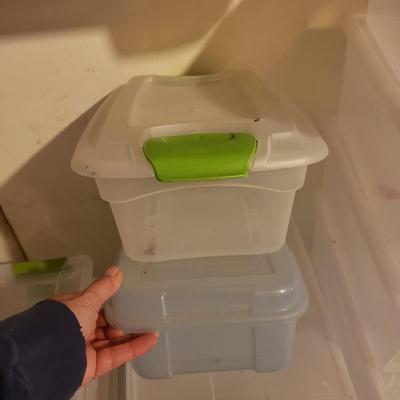 Sterilite Smaller Clear Storage Containers and More (B1-KD)