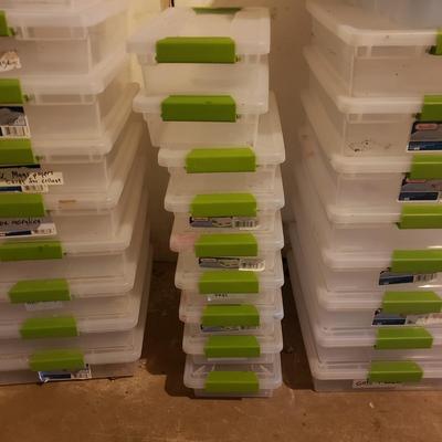 Sterilite Smaller Clear Storage Containers and More (B1-KD)