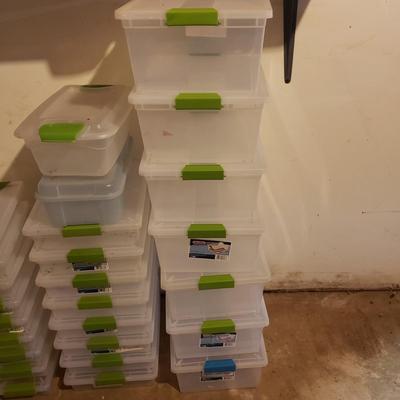 Sterilite Smaller Clear Storage Containers and More (B1-KD)