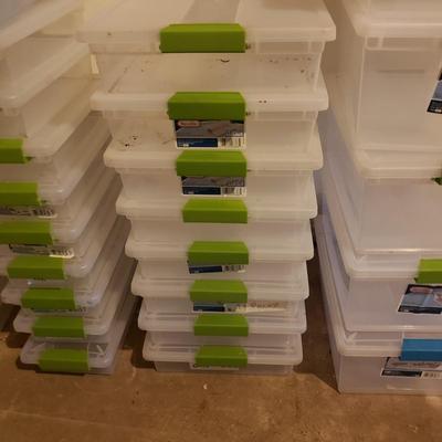 Sterilite Smaller Clear Storage Containers and More (B1-KD)
