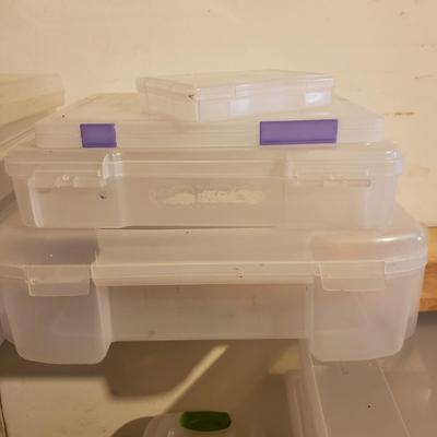 Sterilite Smaller Clear Storage Containers and More (B1-KD)