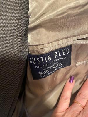 AUSTIN AND REED SUIT, MENS TIES AND DRESS PANTS