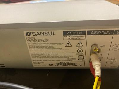 PANAMAX M5100-PM POWER BANK & SANSU DVD/VCR COMBO PLAYER
