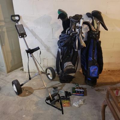 MG Golf Bag/Clubs, Cart and More!