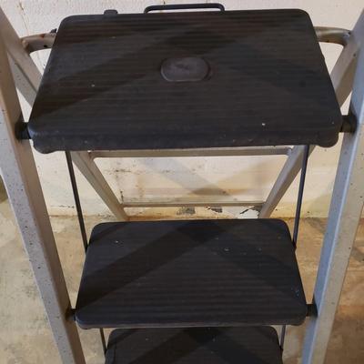 Two Cosco Step Ladders, Tricam 4-Step Ladder and More (B1-KD)