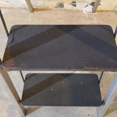 Two Cosco Step Ladders, Tricam 4-Step Ladder and More (B1-KD)