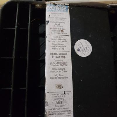 Two Cosco Step Ladders, Tricam 4-Step Ladder and More (B1-KD)