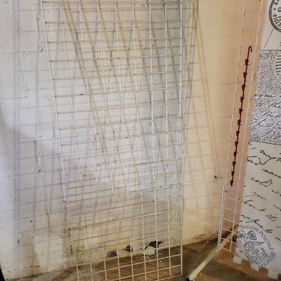 Art Display Panels W/Rollers and Black Canvas Art Stand (B1-KD)