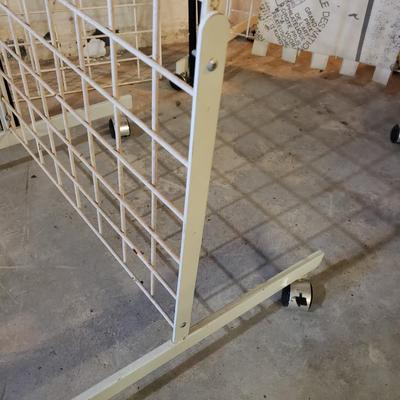 Art Display Panels W/Rollers and Black Canvas Art Stand (B1-KD)