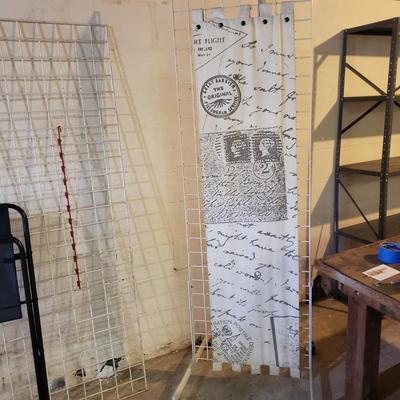 Art Display Panels W/Rollers and Black Canvas Art Stand (B1-KD)