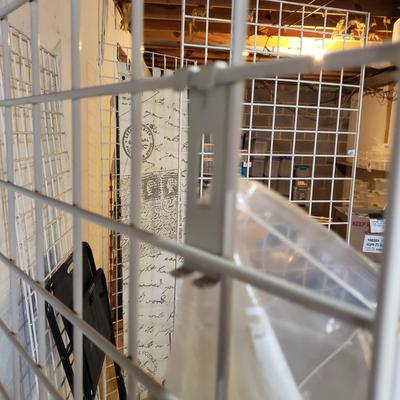 Art Display Panels W/Rollers and Black Canvas Art Stand (B1-KD)
