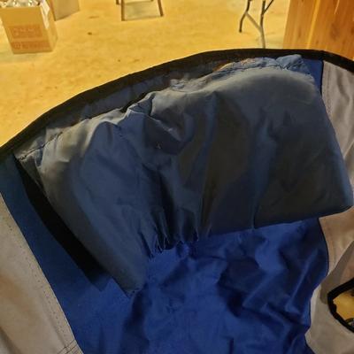 Three Camping Chairs, Stool and Three Igloo Coolers (B1-KD)