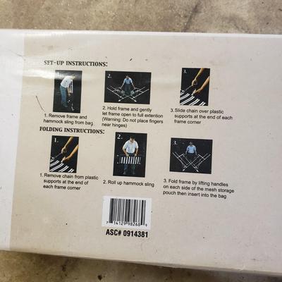 NIB Mac Sport Heavenly Slumber Folding Hammock (B1-KD)