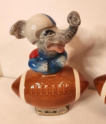 Lot #73 Jim Beam Boubon Decanters - Pair - Democrat/Republican - EMPTY