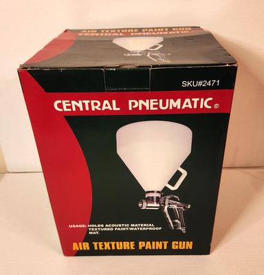 Lot #74 Central Pneumatic Air Texture Paint Gun - new in box